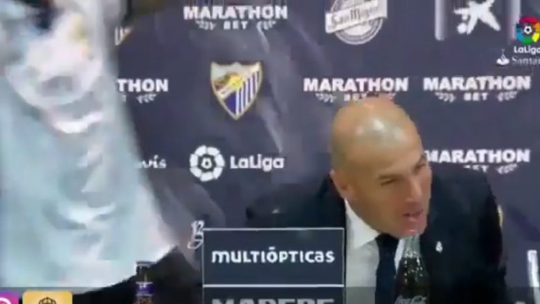 Futbollistët e Realit ia ndërprenë konferencën Zidanes, festë e madhe me Shampanjë (Video)