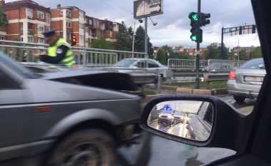 Aksident pa të lënduar në Prishtinë (Foto)