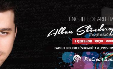 Koncert madhështor me Alban Skenderaj në Prishtinë