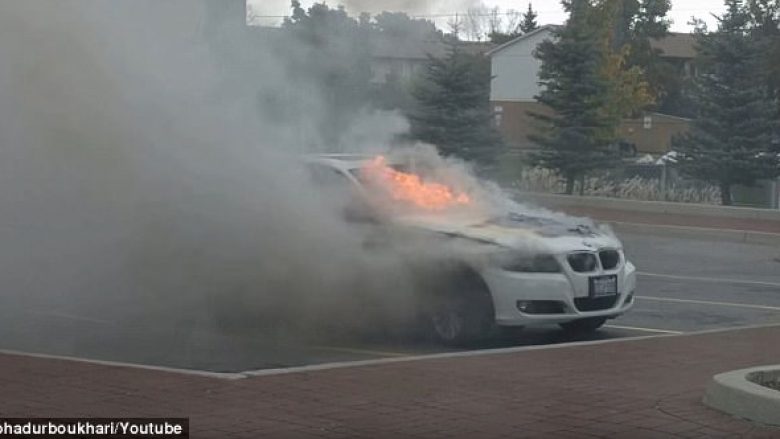 Pronarët e veturave BMW në alarm, dhjetëra të tilla të përfshira nga një “zjarr misterioz” (Foto/Video)