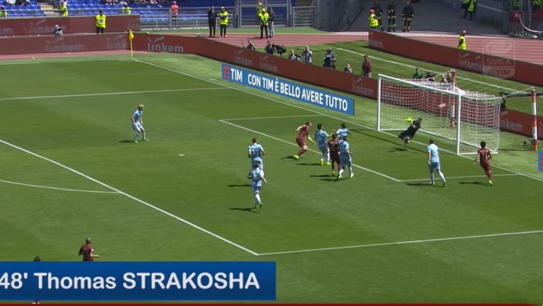 Pritja e Strakoshas ndaj Romës në mesin e më të mirave në Serie A për javën e 34 (Video)