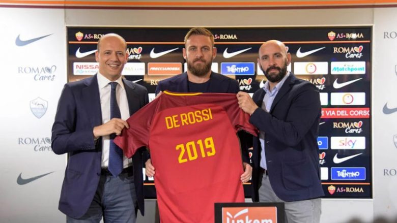 Zyrtare: De Rossi vazhdon kontratën me Romën
