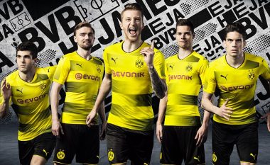 Borussia Dortmundi zbulon fanellat e reja (Foto)