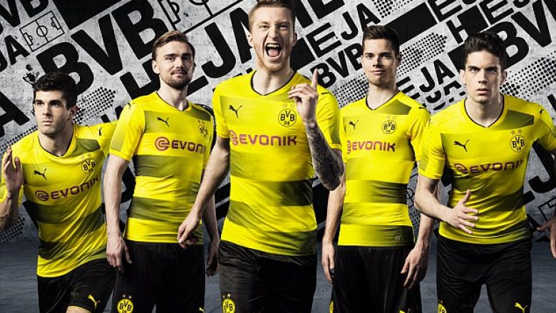 Borussia Dortmundi zbulon fanellat e reja (Foto)