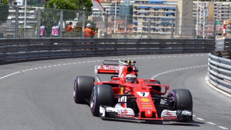 Raikkonen, “pole position” në Monako, Vettel niset i dyti