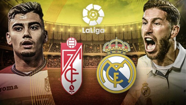 Formacionet zyrtare: Granada – Real Madrid, rotacion i madh nga Zidane