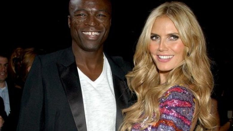 Model Heidi Klum and singer Seal arrive at the 12th Annual Victo