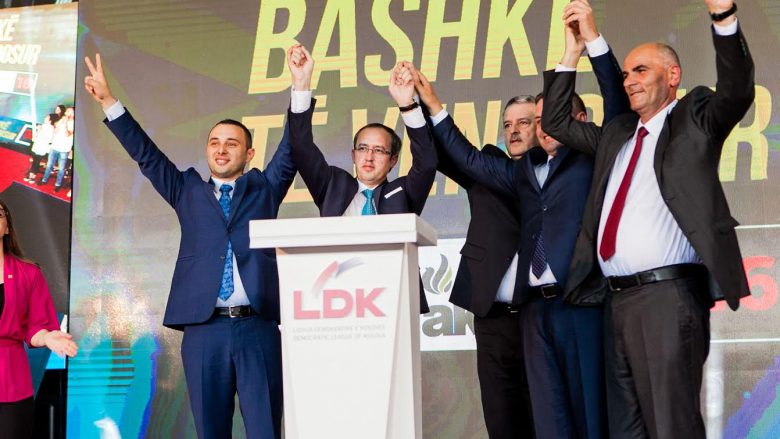 Koalicioni LDK-AKR e hap zyrtarisht fushatën, Hoti thotë se e ka ekipin më të mirë prapa vetes