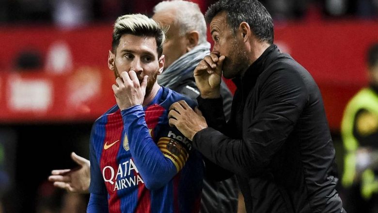 Messi falënderon Enriquen për gjithçka