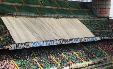 Tifozët e Interit braktisin stadiumin, ofendojnë futbollistët dhe skuadrën (Foto)