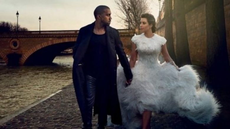 Tre vjetori i martesës së çiftit Kim dhe Kanye West, publikojnë imazhe të pashfaqura më parë (Foto)