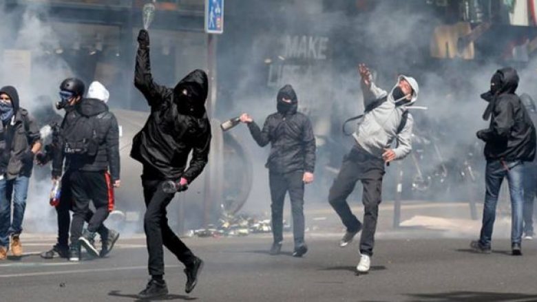 Shpërthen dhuna në protestën kundër Le Pen në Paris (Live)