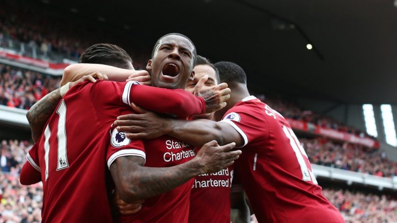 Liverpooli fiton ndeshjen e fundit, kthehet në Ligën e Kampionëve (Foto)