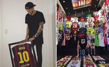 Messi e kishte ruajtur fanellën e tij dhe e publikoi në koleksion, por lojtari i panjohur danez mundohet t’ia kthejë nderin (Foto)