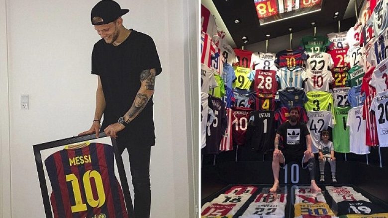 Messi e kishte ruajtur fanellën e tij dhe e publikoi në koleksion, por lojtari i panjohur danez mundohet t’ia kthejë nderin (Foto)