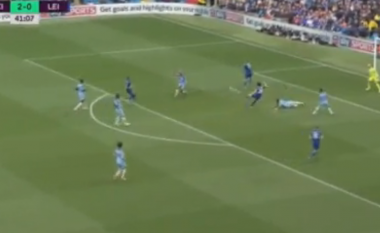 Supergol i Okazakit, Leicesteri ngushton epërsinë ndaj Cityt (Video)