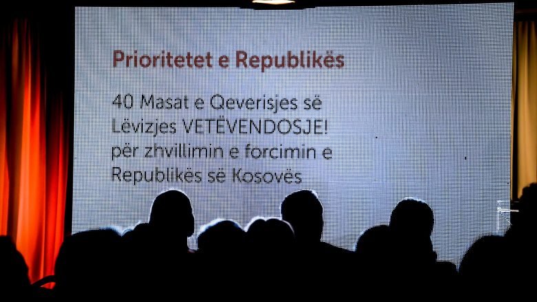 Dyzet prioritetet e Vetëvendosjes, nëse merr mandatin (Foto)