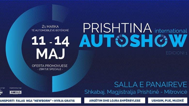 Prishtina International Autoshow – panairi i automjeteve nga 11 deri 14 maj