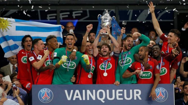PSG fiton Kupën e Francës për të tretën herë radhazi (Video)