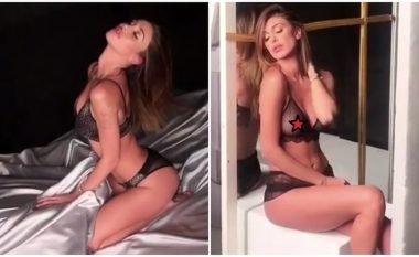 Belen Rodriguez në prapaskenën e fotosesionit seksi, “çmend” rrjetin me pozat e saj të nxehta (Foto, +16)