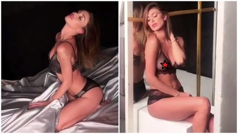 Belen Rodriguez në prapaskenën e fotosesionit seksi, “çmend” rrjetin me pozat e saj të nxehta (Foto, +16)