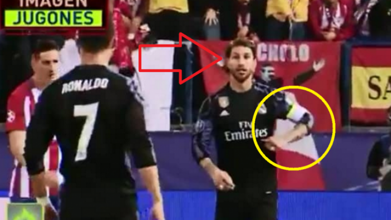Ramos e këshilloi Ronaldon të bëjë hile ndaj Atleticos (Video)