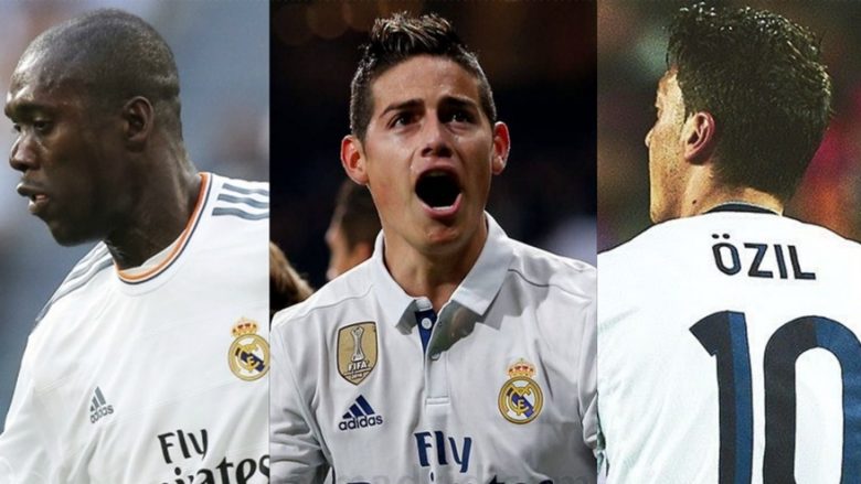 Numri 10 një ‘mallkim’ te Real Madridi, disa nga lojtarët që u dogjën nga mbretërit, e disa që shkëlqyen me këtë fanellë (Foto)