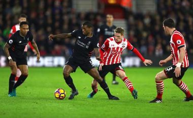 Liverpool – Southampton, formacionet zyrtare