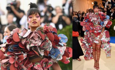 Rihanna, një fustan përplot me lula në ‘Met Gala’ (Foto)