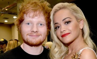 Rita Ora po punon me Ed Sheeran për albumin e dytë (Video)