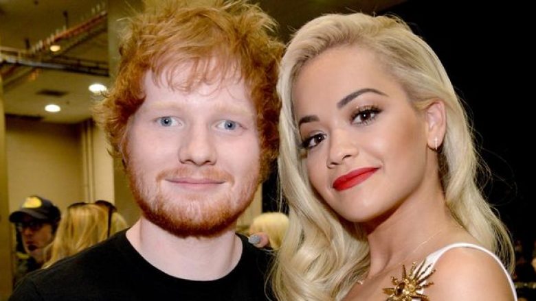 Rita Ora po punon me Ed Sheeran për albumin e dytë (Video)