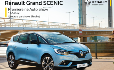 Premierë: Renault SCENIC vjen në Prishtina International Autoshow (Foto/Video)
