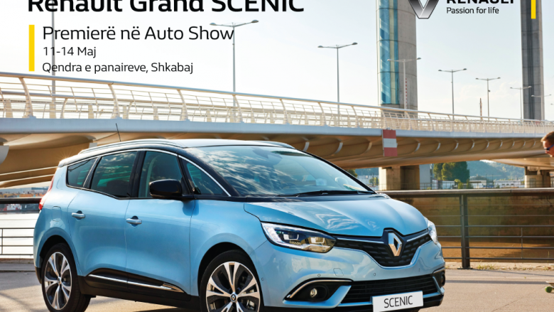 Premierë: Renault SCENIC vjen në Prishtina International Autoshow (Foto/Video)