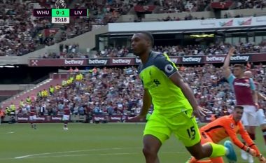 Sturridge kalon Liverpoolin në epërsi pasi kalon edhe portierin (Video)