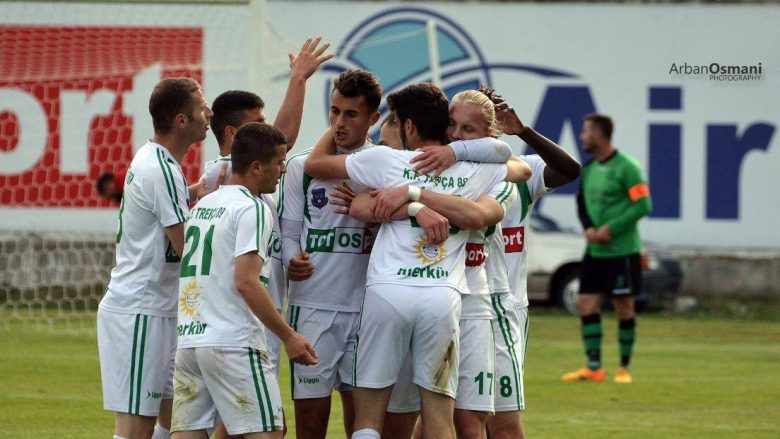 Mbyllet pjesa e parë mes Vikungurit dhe Trepçës ’89 në barazim me gola