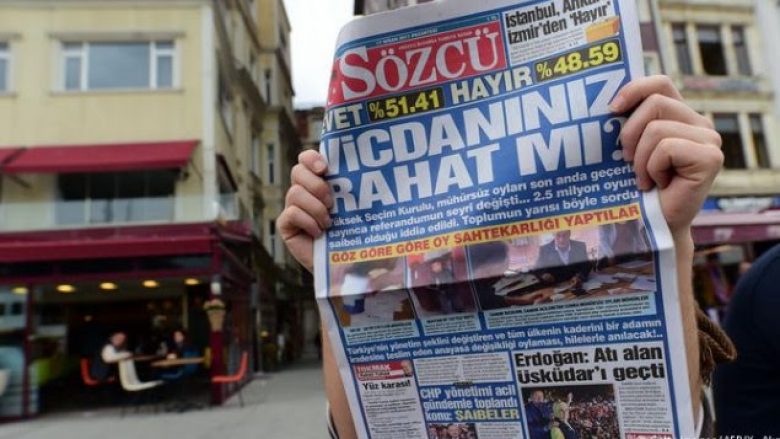 Turqi, mandatarreste kundër drejtuesve të gazetës opozitare ”Sozcu”