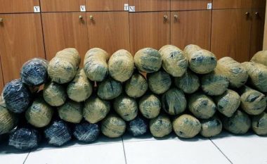 Sekuestrohen 55 kg Cannabis në Pogradec