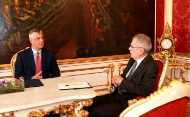 Thaçi u prit nga presidenti Van der Bellen: Austria-ndër zërat kryesor për Kosovën