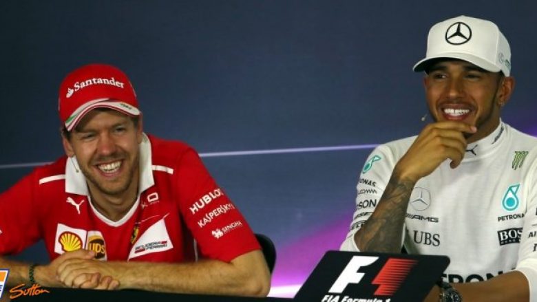Hamilton: Vettel është piloti i parë të Ferrari