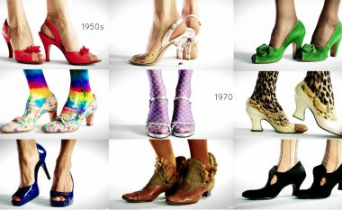 Shikoni se si këpucët me taka kanë ndryshuar në njëqind vjetët e fundit (Video)