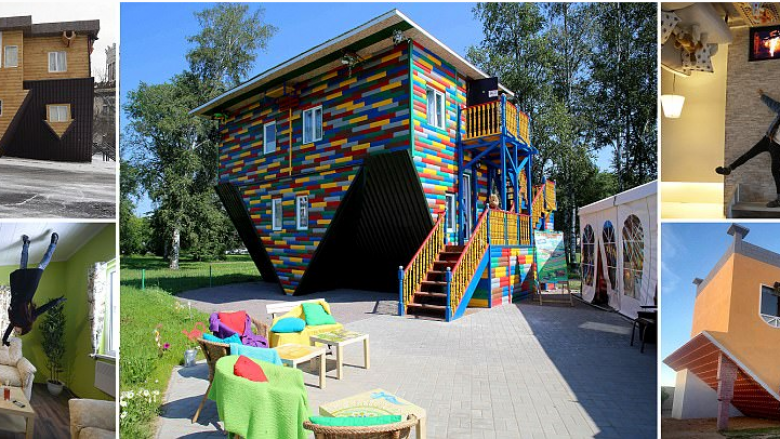 A do të jetoni në një shtëpi si kjo, që ka një karakteristikë të çuditshme? (Foto)