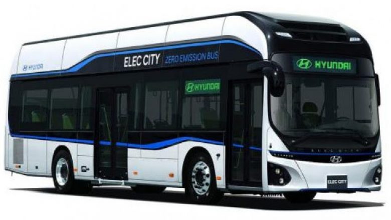 Autobusi elektrik i Hyundai me autonomi deri 290 kilometra