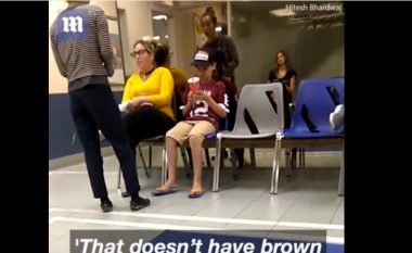 Gruaja raciste s’pranon mjekun me ngjyrë për të birin (Video)