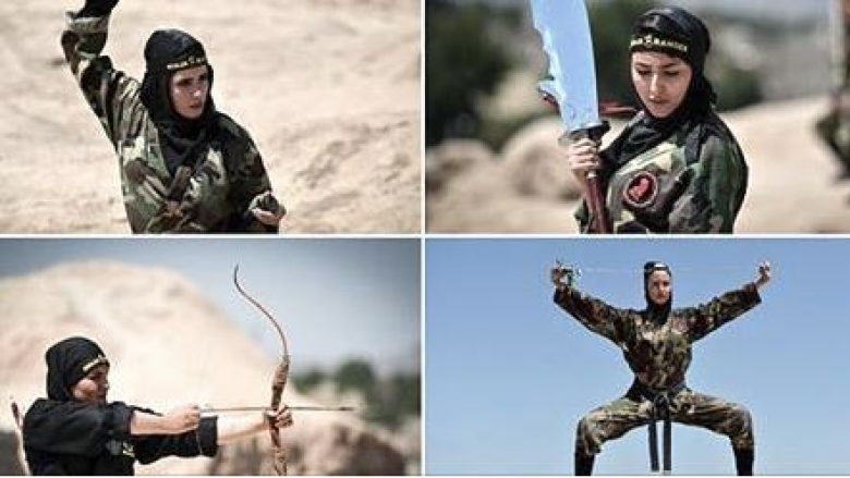 Ninxhat iraniane: Njihuni me 4 mijë femrat nga Teherani, që ushtrojnë me shpata në shkretëtirë që të bëhen makina “vrasëse” (Foto)