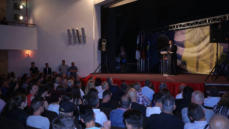 Haradinaj në Kaçanik flet për ekstremizmin