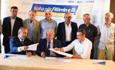 Veseli dhe Haradinaj nënshkruan Memorandum Mirëkuptimi me BSPK-në