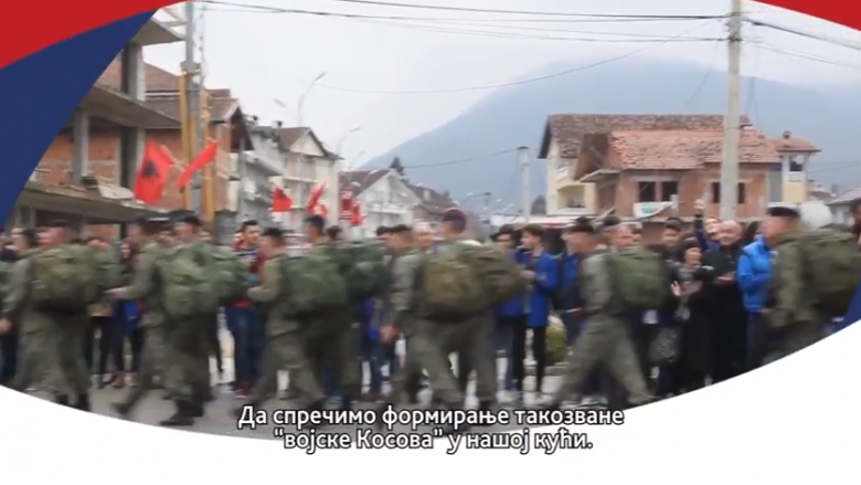 Lista Serbe me spot kundër formimit të Ushtrisë së Kosovës (Video)