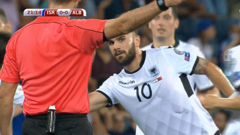 Sadiku kalon Shqipërinë në epërsi ndaj Izraelit me një gol fantastik (Video)