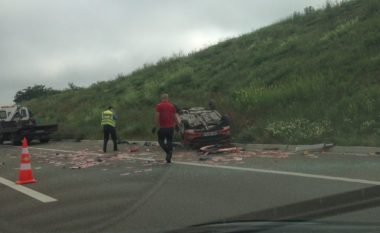 Aksident i rëndë në autostradën “Ibrahim Rugova”