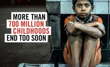 Save the Children: Fëmijëria i grabitet çdo të katërtit fëmijë